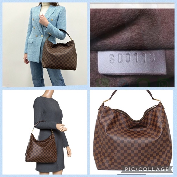 ‼️SOLD ‼️to a beautiful woman 🤎Louis Vuitton Portobello Handbag Damier GM🤎 - Picture 4 of 16